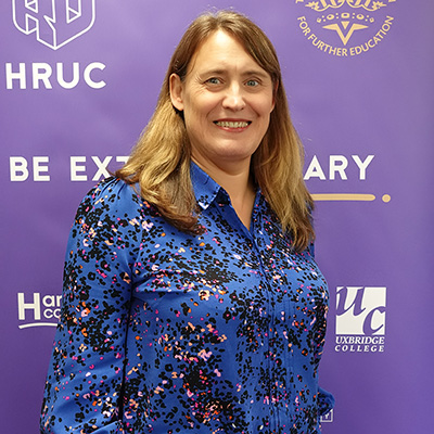 Jo Swindells - new Harrow College Principal