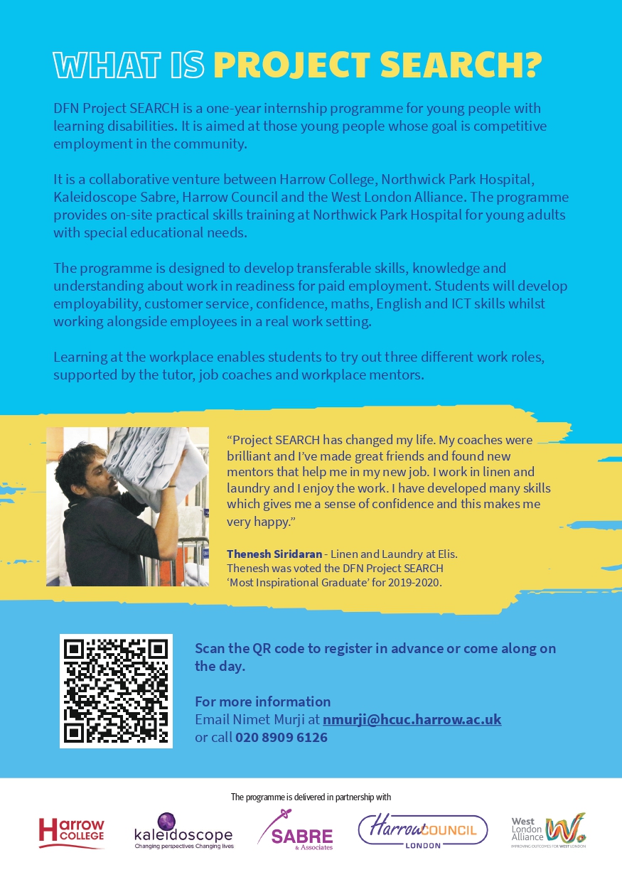 Project Search | Harrow College